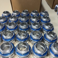 50 pcs. Sealproof Liquidtight 3/4” Qty 25 straight + qty 25 90 deg ZINC DIECAST
