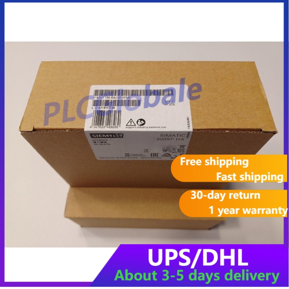 New Siemens 6DL1155-6AU00-0PM0 ET 200SP HA Interface Module 6DL1 155-6AU00-0PM0