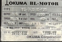 Okuma #BL-MH301E-12S w/ #ER-FC-2048D Encoder