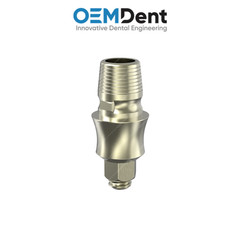 10x Titanium Ti-Base Anti-Rotation NP Ø4.2mm MIS® Compatible Int Hex 2.10mm