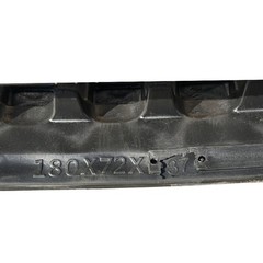 Mini excavator rubber tracks, 180×72×37 mm.Heavy Duty Replacement Crawler
