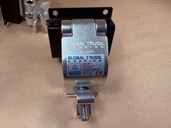 Lot of 4 – SWL-500KG Global Truss Heavy Duty Pro 2″ Clamp w/ Mounting Plate