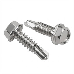 #12 X 1-1/2″ (3/4″ to 2-1/2″ Available) Hex Washer Head Self Drilling Screws