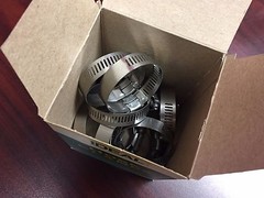 6724-1 Ideal Tridon #24 (Min 1″- Max 2″) Stainless Steel Hose Clamp, Box of 10