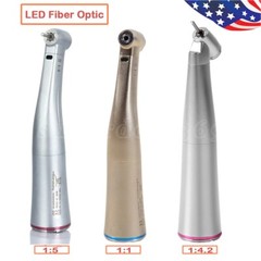 NSK Style Dental 1:1 1:4.2 1:5 fibra óptica LED Contra ángulo Pieza de mano