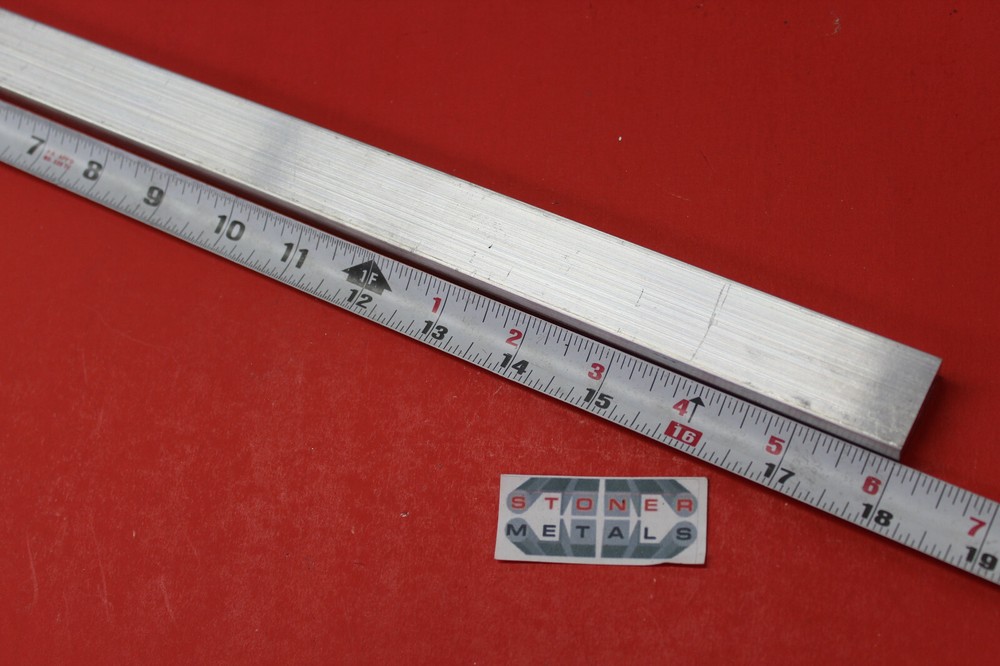 1/2″ X 1″ ALUMINUM 6061 FLAT BAR 18″ long T6511 Extruded Mill Bar Stock New