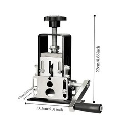 Manual Wire Stripping Machine Drill Powered Hand Crank Wire Stripper Tool 1-25MM