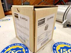 Dayton 4YFG4 unit bearing motor : Cast aluminum frame, rear/double foot mounting