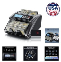 Money Counter Machine Value Counting UV MG MT IR DD HLF Detection 1300 Notes