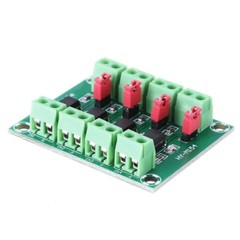 PC817 4-Channel 3.6V-30V Optocoupler Isolation Board Voltage Converter Module