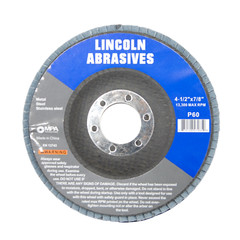20 Pack Flap Discs 60 Grit 4.5″ x 7/8″ Sanding Wheels