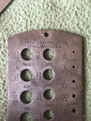 The L.S.Starrett Co Jobbers Drill Gage No 187, And More