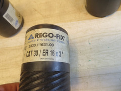 Rego-Fix CAT/30 ER 16 X3″ Collet Chuck 616 370 ANSI B5.50