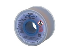 MG Chemicals 454 – Solder Wick, Fine Braid, 0.100′ x 50 ft, Size #4, Blue Label