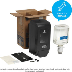 Pacific Blue Ultra‚ Manual Soap and Sanitizer Dispenser Starter Kit by GP PRO