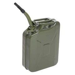 3 x Army Green Fuel Can 5Gal 20L Gas Gasoline Fuel Army Backup Metal Steel Tank