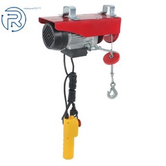 PA200 440lbs / 200kg Mini Electric Hoist 6.6ft/2m Wired Remote Control 110v