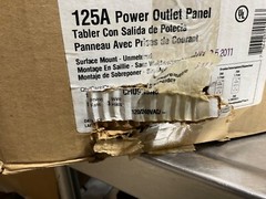 Eaton CHU9N9NS 125A Power Oulet Panel Surface Mount 1Ph 3W 120/240VA NEW