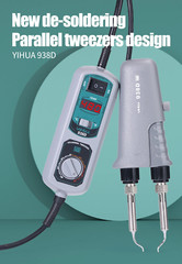 YIHUA 938D Hot Tweeze Station Tweeze Soldering Station SMT Rework Station