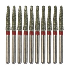 Dental Diamond FG Burs 850/016F 850/016SC Round End Taper Super Coarse Fine Grit