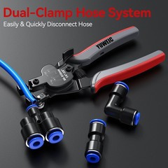 Air Line Disconnect Tool Push to Connect Fittings Pliers Quick Release Pneuma…
