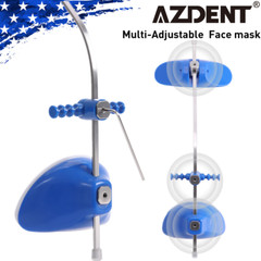 AZDENT Dental Orthodontic Forward Pull Headgear Single Lever Adjustable Blue