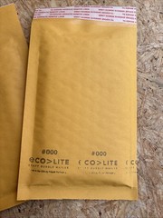 100 #000 4×8 Kraft Paper Bubble Padded Envelopes Mailers 4″x8″