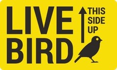 Officesmartlabels Live Bird Labels 5 X 3 – 300 Labels Live Bird Stickers