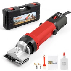 600W Heavy Duty Horse Clipper 6-Speed Electric Livestock Body Grooming