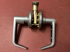 Best 7K Contour Angle Return Lever Lockset, With Turn Button, Without Core