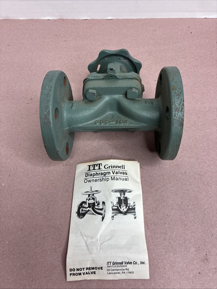 Itt Grinnell Iron Diaphragm Valve Body