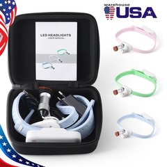 5W Dental LED Surgical Headlight Headband Headlamp Wireless Light Filter