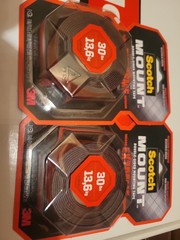 3M Scotch Mount Extreme Double Sided Indoor Outdoor 30 Lbs Lot 2