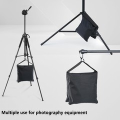 Photography Sandbag Heavy Duty Weight Bag For Light Stand Tripod 4 Pack Black