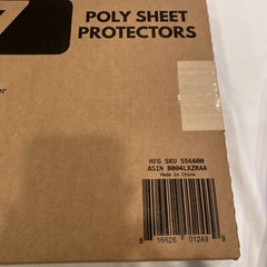 Ruby Paulina 11×17 Poly Sheet Protectors pack of 25
