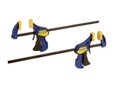 Irwin 1964745 100 lbs. Force Resin Quick-Grip Bar Clamp 12 x 2-7/16 D in.