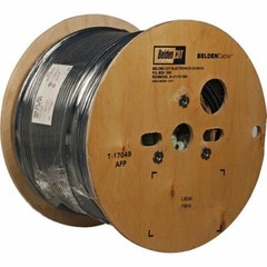 Belden 1694A RG6 Low Loss Serial Digital Coaxial Cable (500′, Black)
