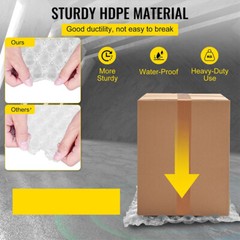 2 Roll 984ft x16″ Air Cushion Machine Film Bubble Pillow Packaging Padding