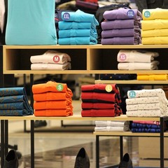 FEILIBAY 3000Pcs Clothing Size XS, S, M, L, XL, XXL, Assorted Colors