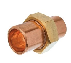 Everbilt C633WHD34, C633W, 3/​4-in.​ Copper Pressure Cup x Cup Union Fitting