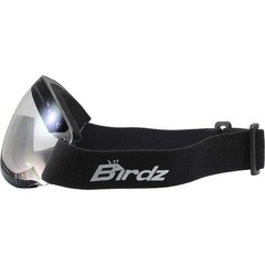 3 Pair Birdz Thrush Frameless Skydiving Riding Goggles Clear Smoke Yellow Lenses
