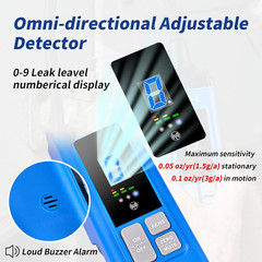 HVAC Refrigerant Leak Detector for R134A R1234Yf R410A | Heated Diode HVAC Leak