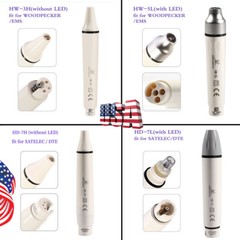 Dental Ultrasonic Scaler Handpiece / LED / 5*Tips for EMS WOODPECKER DTE SATELEC