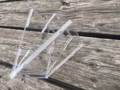 1200 NEW DOUBLE (2) CD JEWEL CASES W/ CLEAR TRAY PSC36