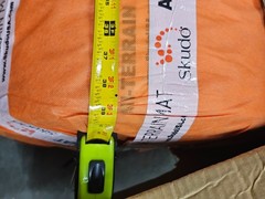 SKUDO AT-3KT-3.3-33-ORANGE All-Terrain Mat 40 in x 33 ft. Vinyl Loop Coiled Mat