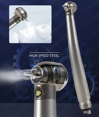 NSK Style Dental Fiber Optic High Speed LED E-generator Handpiece 4 HOLE