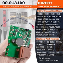 Temp Control Board w/Harness 00-913149 For Vulcan Hart ECO2D ECO4D HEC20 Ovens