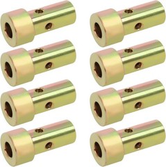 4 Pairs of Cat 1 Quick Hitch Adapter Bushings Set for Category 1 3-Point Hitch