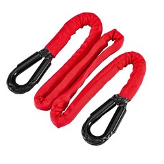 Recovery Strap (18,000lb.) 4FT with Winch Hook and D-Ring for ATV Mud Recovery
