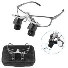 5X Dental Surgical Ergo Loupes Adjustable Working Distance Magnifying Glass US